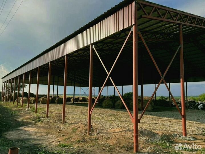 Ангар металлический