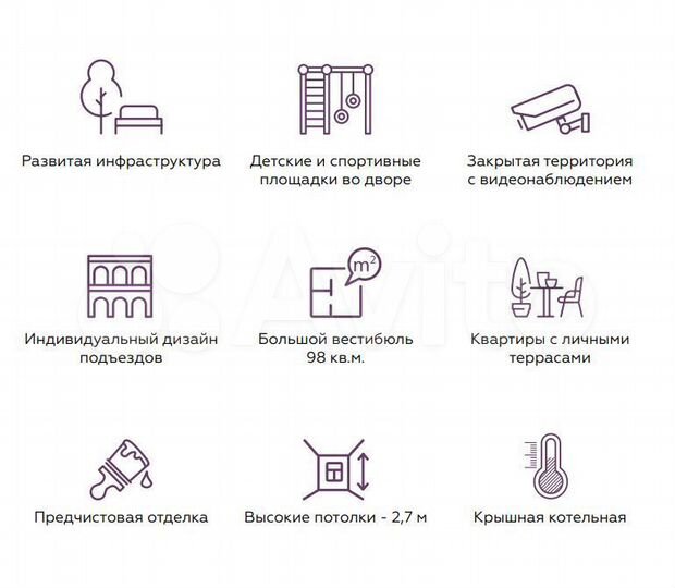 1-к. квартира, 32,2 м², 3/16 эт.