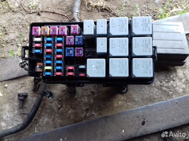 Блок предохранителей шевроле лачетти