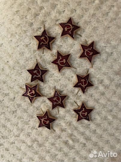 Красная Звезда СССР на пилотки (кокарда)