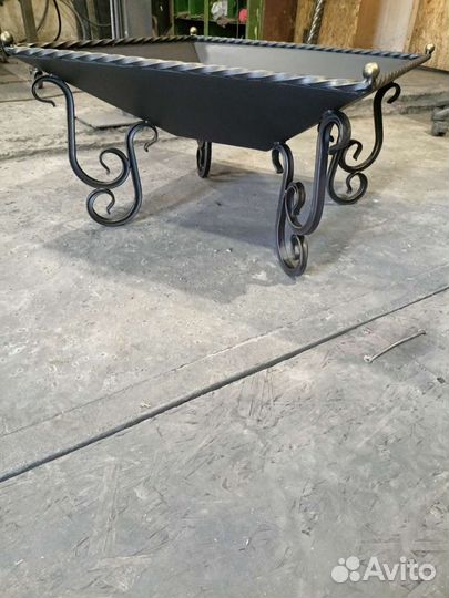 Костровая чаша(Квадрат) 3 в 1