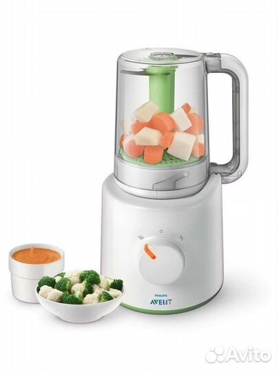 Philips avent 2в1 пароварка-блендер