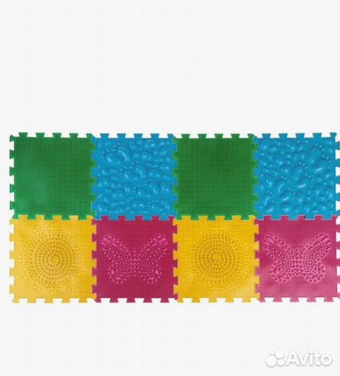 Развивающий коврик-пазлы ортопедический