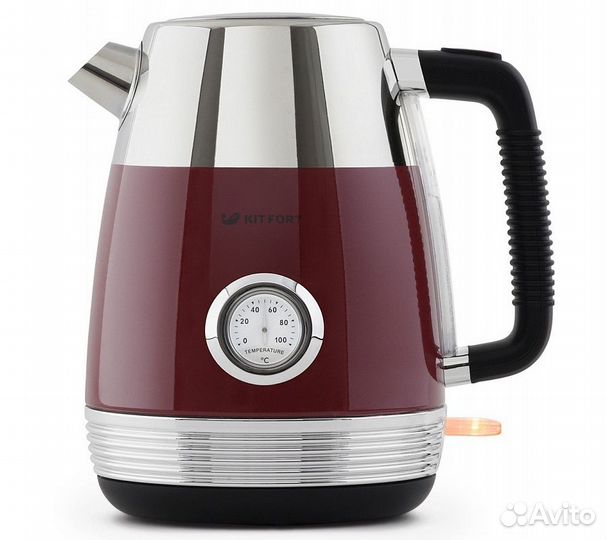 Чайник Kitfort KT-633-2 1.7л. 2150Вт красный (корп