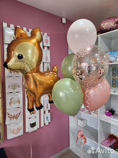 Шарики с гелием. Воздушные гелиевые шары