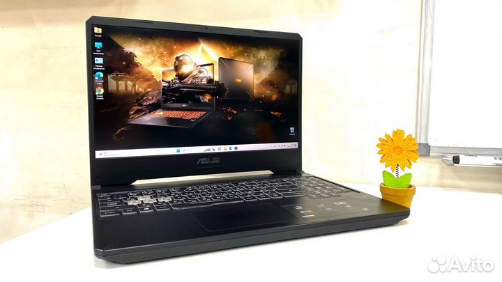 Игровой ноутбук Asus на процессора AMD Ryzen 5