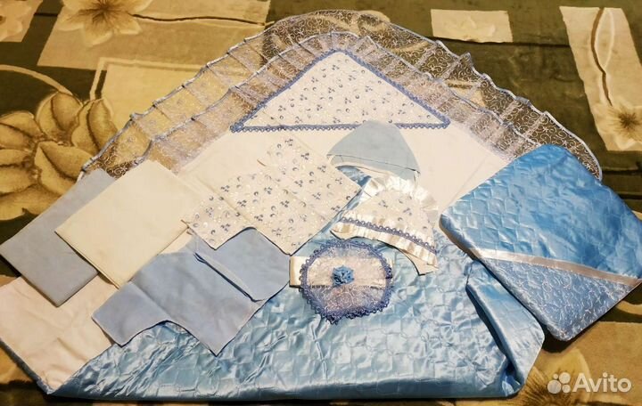 Комплект на выписку из роддома (для мальчика)