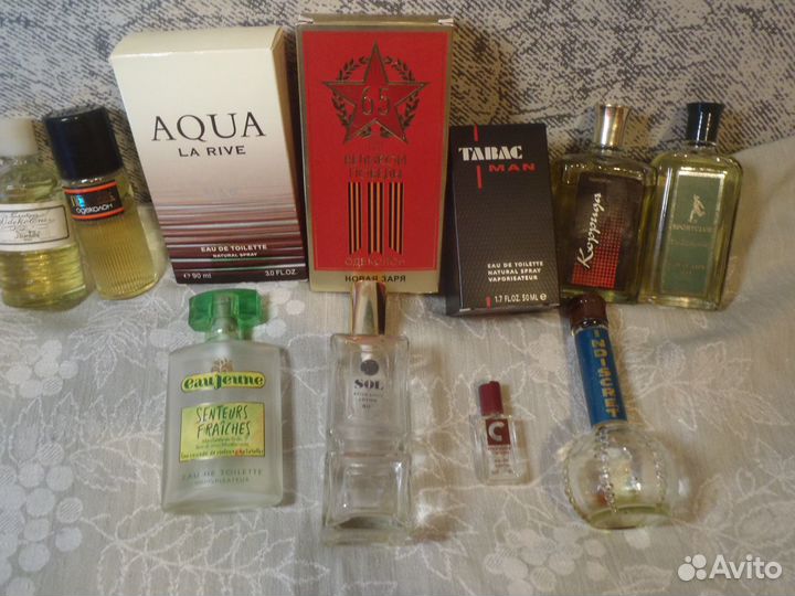 Флаконы и одеколоны. Винтаж