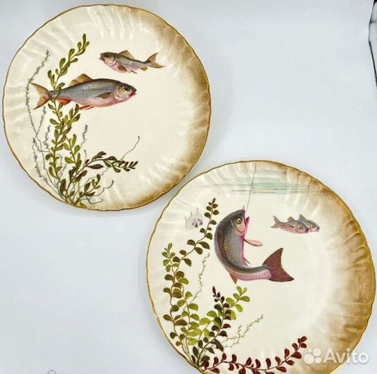 Редкий антикварный набор Doulton.Англия.19 век