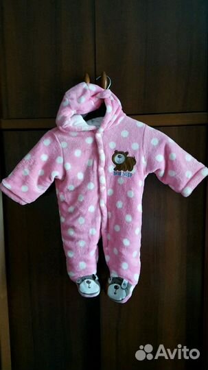 Комбинезон на 6-9месяцев.теплый
