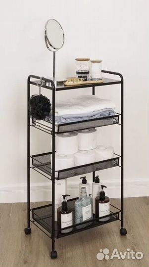 Этажерка на колесиках