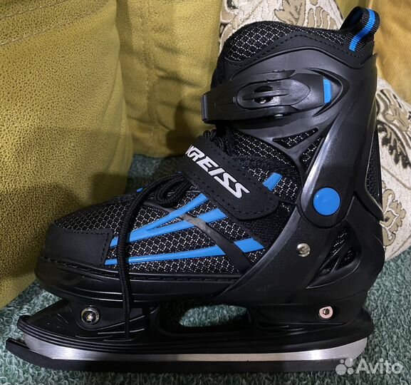 Коньки детские раздвижные 35-37,5