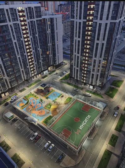 Квартира-студия, 30 м², 7/24 эт.