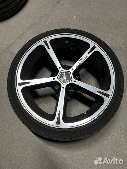 Колеса AS schnitzer разноширокие