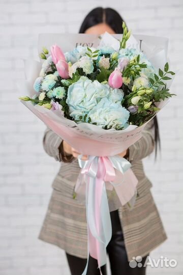 Сборные букеты с гортензией