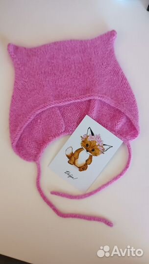 Шапка детская. Вязанная