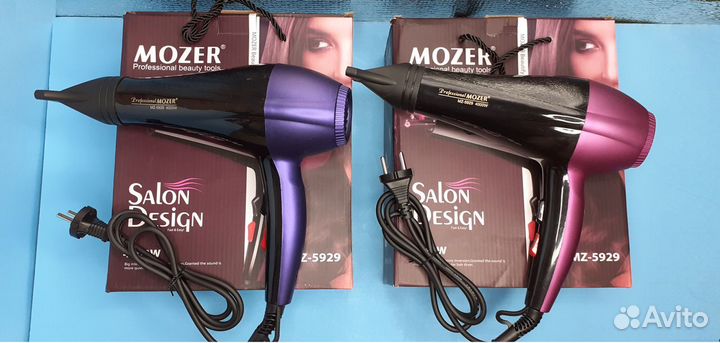 Фен Mozer Salon Design Функция Light Ionization