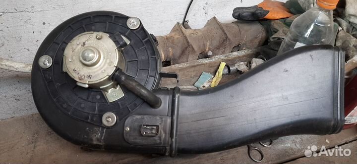 Моторчик отопителя в сборе на kalina 1