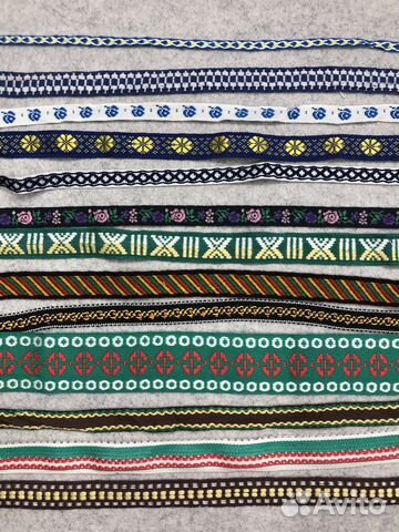 Тесьма советская из хлопка и вискозы