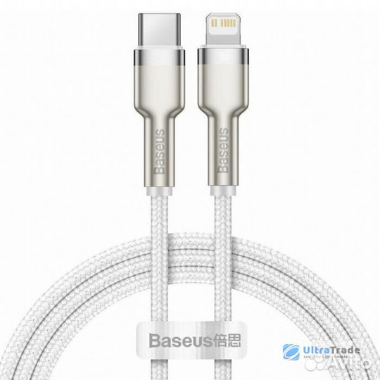 Кабель Xiaomi Baseus Type-C to iP PD20W 1m White