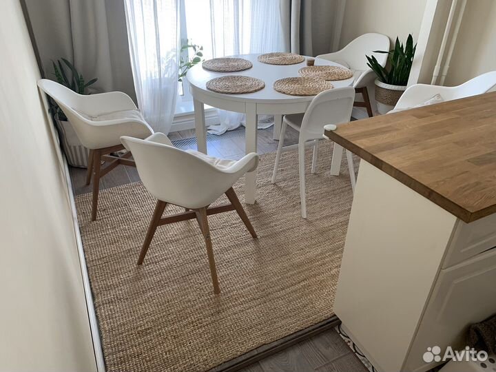 Ковер палас икеа Лохальс 160*230 джут