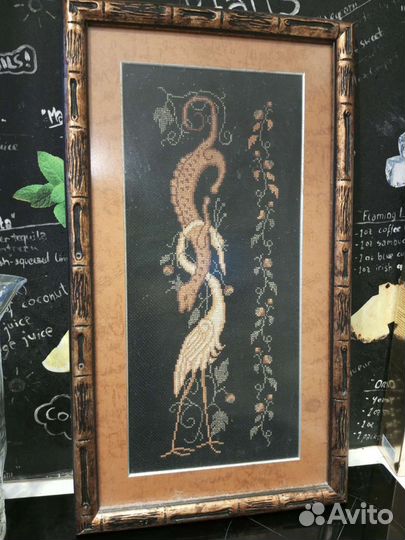 Картины вышитые крестиком. Ручная работа