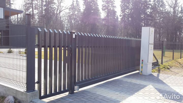 Забор расческа