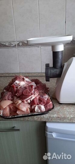 Пельмени,три мяса,ручной лепки на дому