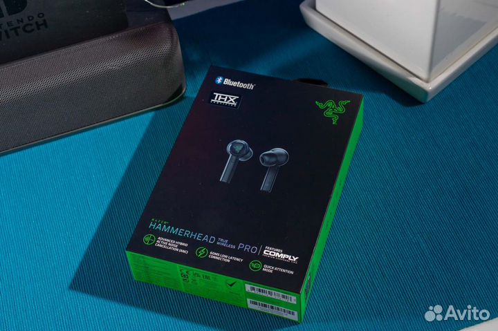 Новые игровые tws наушники Razer Hammerhead Pro
