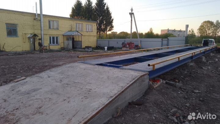 Автовесы. 12 метров 60 тонн.Производитель.Монтаж