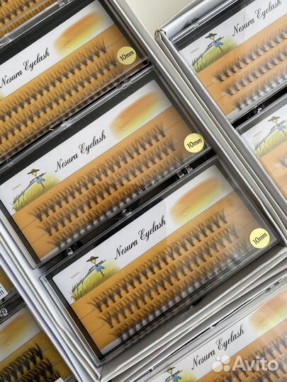 Ресницы пучки для макияжа