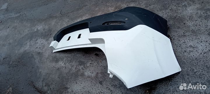 Левая часть бампера заднего Kia Soul 3