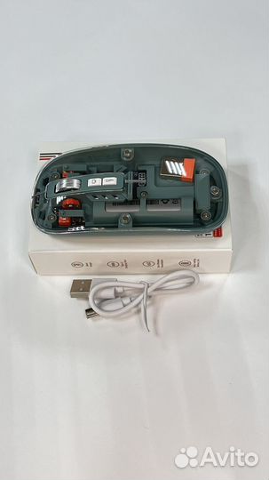 Прозрачная мышь беспроводная M233