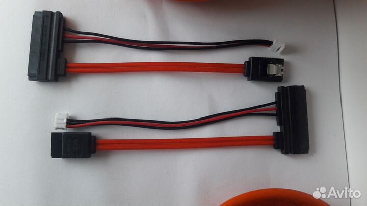 Переходник SATA 22pin на SATA 7pin + 4pin