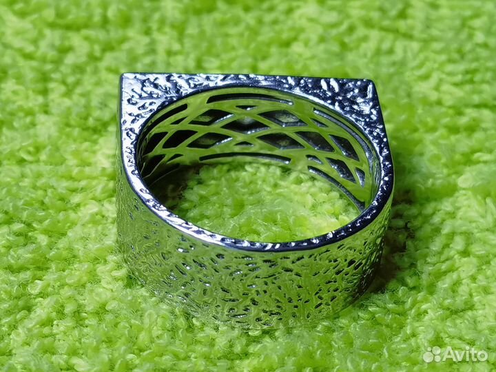 Мужская серебряная печатка
