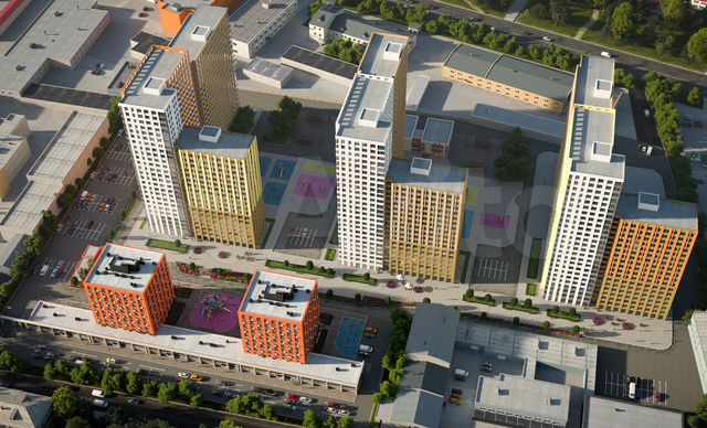 3-к. квартира, 87 м², 5/25 эт.