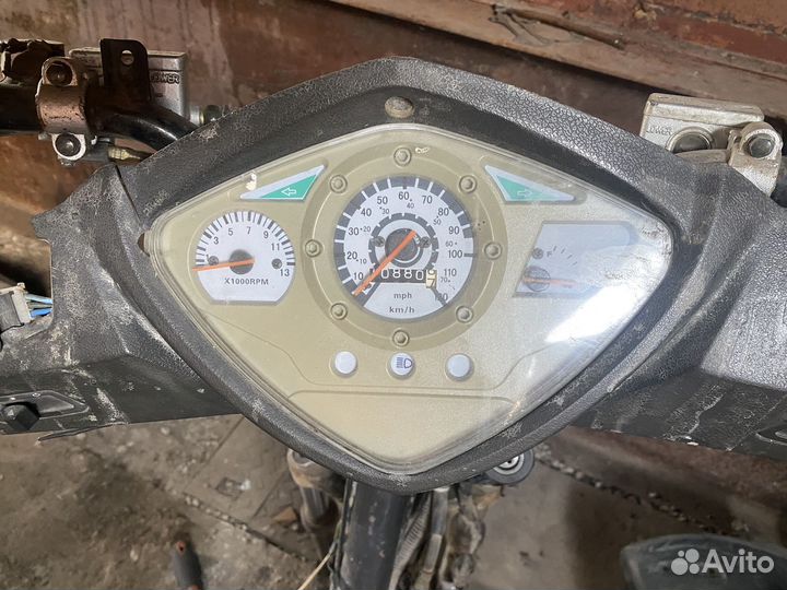 Запчасти на скутер 150 кубов157qmj 152qmj