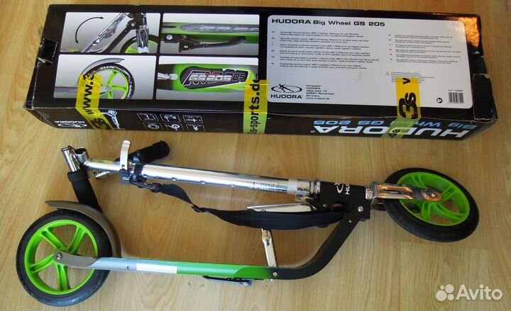 Самокат hudora big wheel gs 205