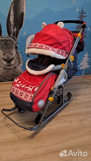 Коляска санки Nika