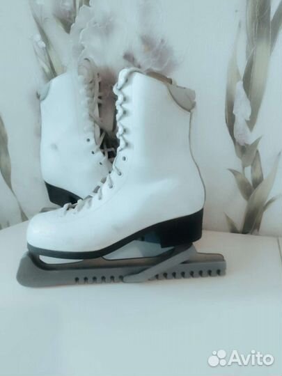 Коньки фигурные isc Jamp нат кожа