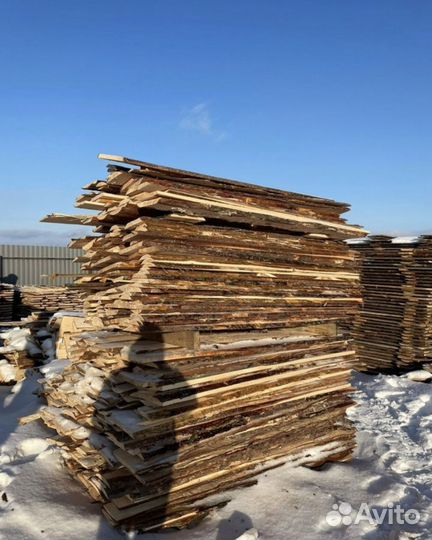 Доска необрезная сосна