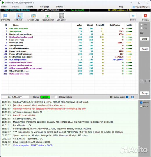 Western Digital Blue WD40ezrz (4 TB)