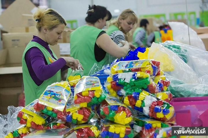 Упаковщик игрушек вахта с жильем Наро-Фоминск
