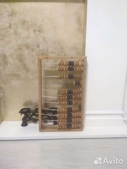 Счёты старинные большие