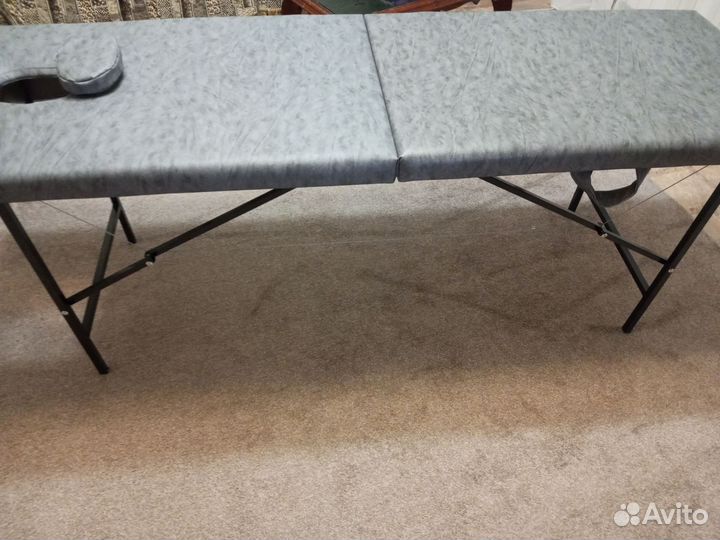 Массажный стол складной с вырезом для лица