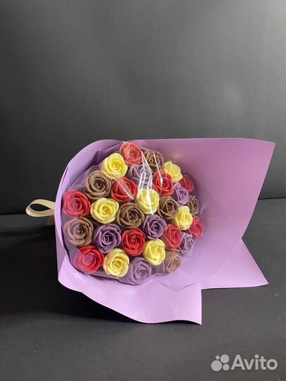 Букет Шоколадных Роз для Самых Любимых - 29 шт