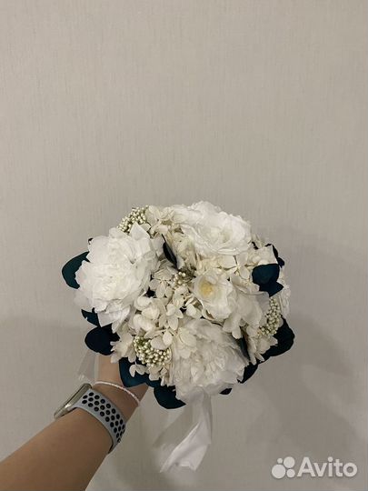 Букет невесты из стабилиз. цветов аренда/покупка