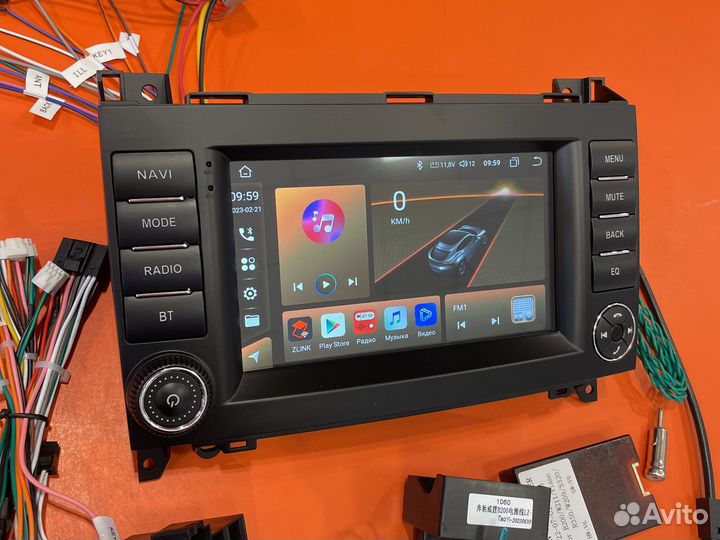 Магнитола mercedes sprinter w906