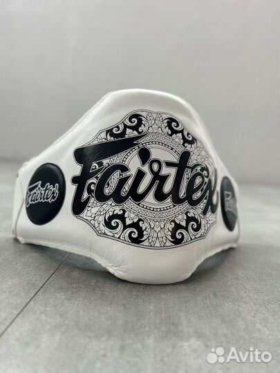 Пояс тренера Fairtex белый