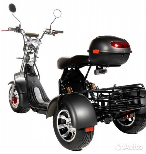 Трицикл Citycoco Скутер электро